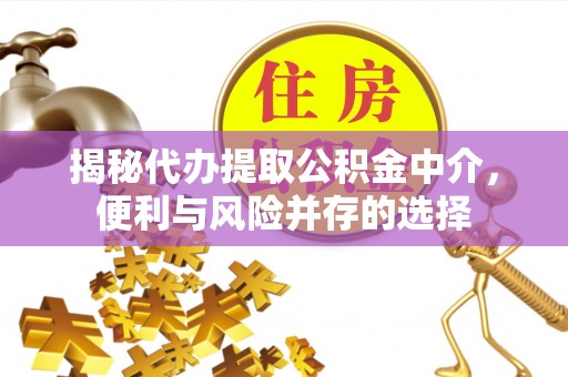 鄂托克前旗揭秘代办提取公积金中介，便利与风险并存的选择