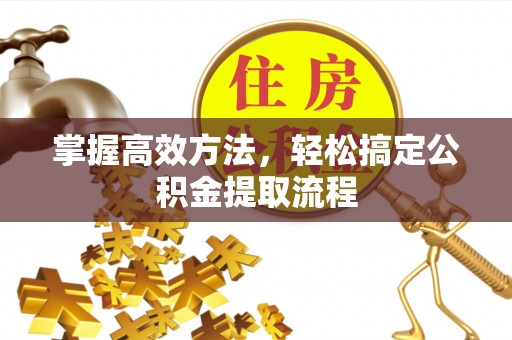 鄂托克前旗掌握高效方法，轻松搞定公积金提取流程