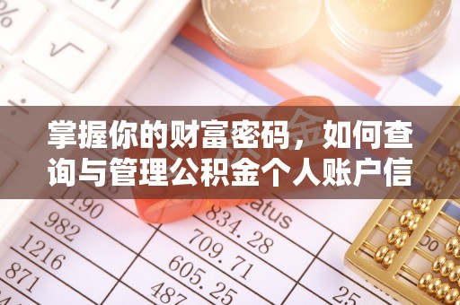 鄂托克前旗掌握你的财富密码，如何查询与管理公积金个人账户信息
