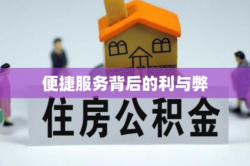 鄂托克前旗便捷服务背后的利与弊